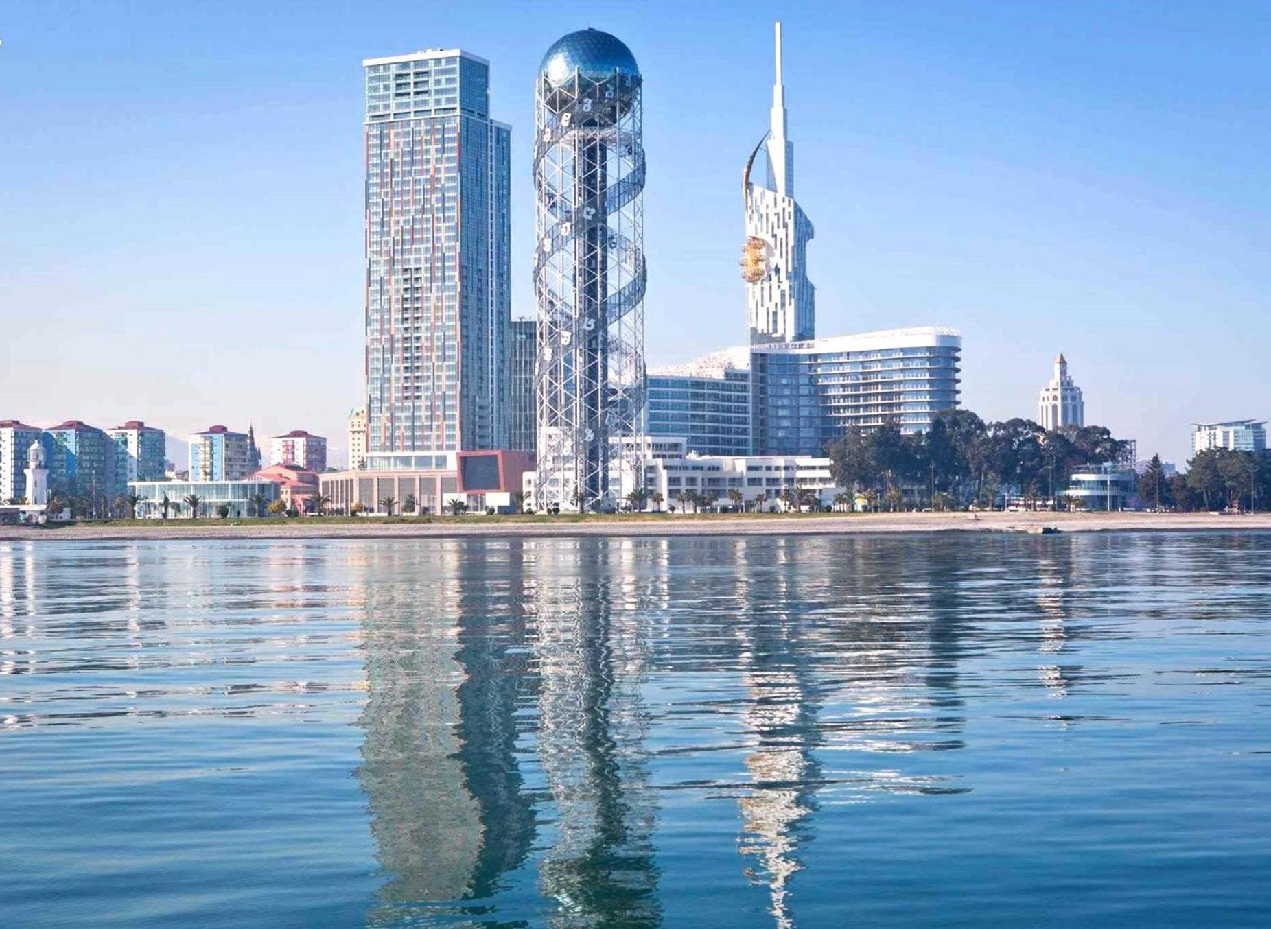 Apartments With Sea And Mountain Views, Portа Batumi Tower מראה חיצוני תמונה